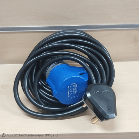 Fredlin - Ext Cable 10m CE Socket + 3 pin plug