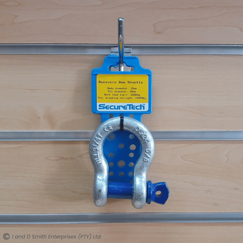 SecureTech - Recovery Bow Shackle (3.25 Ton)