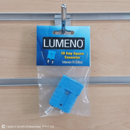 Lumeno - Square Connector  50amp (Blue)