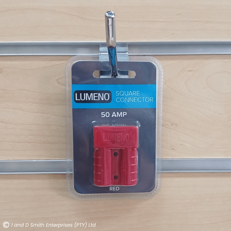 Lumeno - Square Connector 50amp (Red)