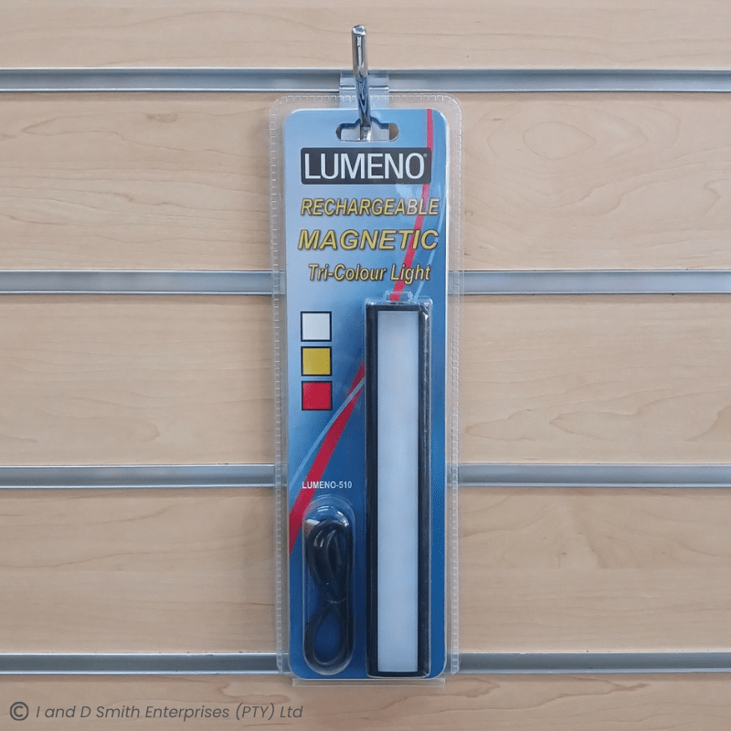 Lumeno - Tri Colour Magnetic Rechargeable LED Light