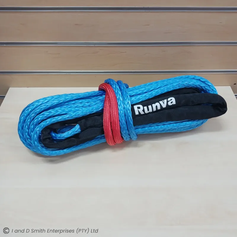 Runva - Synthetic Rope for 12 000/13 000lbs Winch (BLUE)